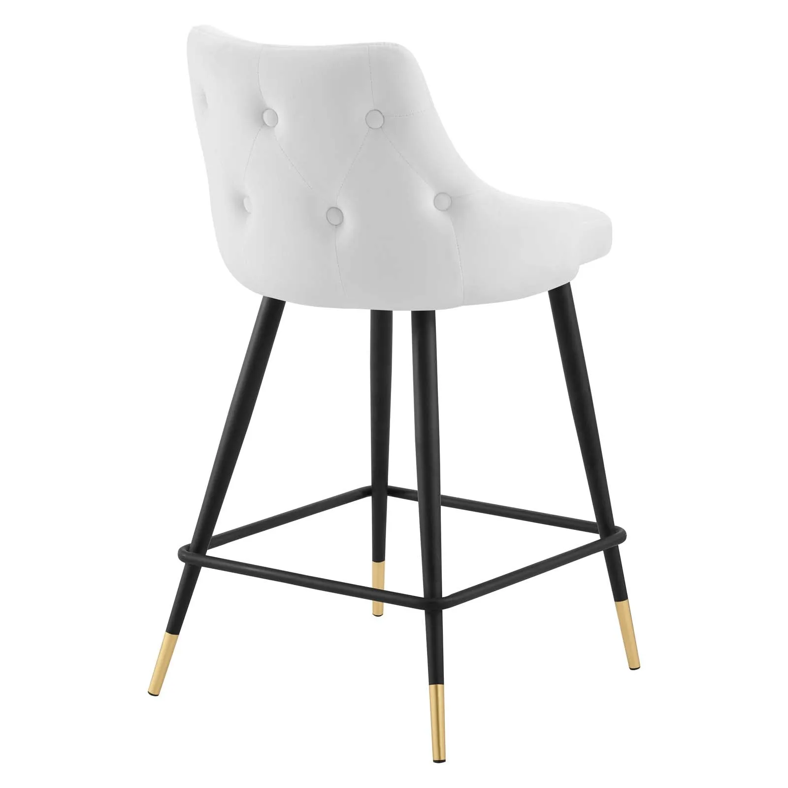 Adorn Performance Velvet Counter Stool - Luxurious, Stain-Resistant Comfort for Dining Spaces