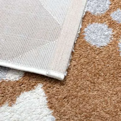 Amber dino rug