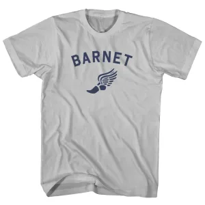 Barnet Running Track Winged Foot Adult Cotton T-shirt