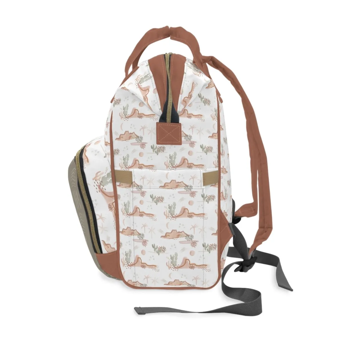Boho Desert Personalized Backpack Diaper Bag