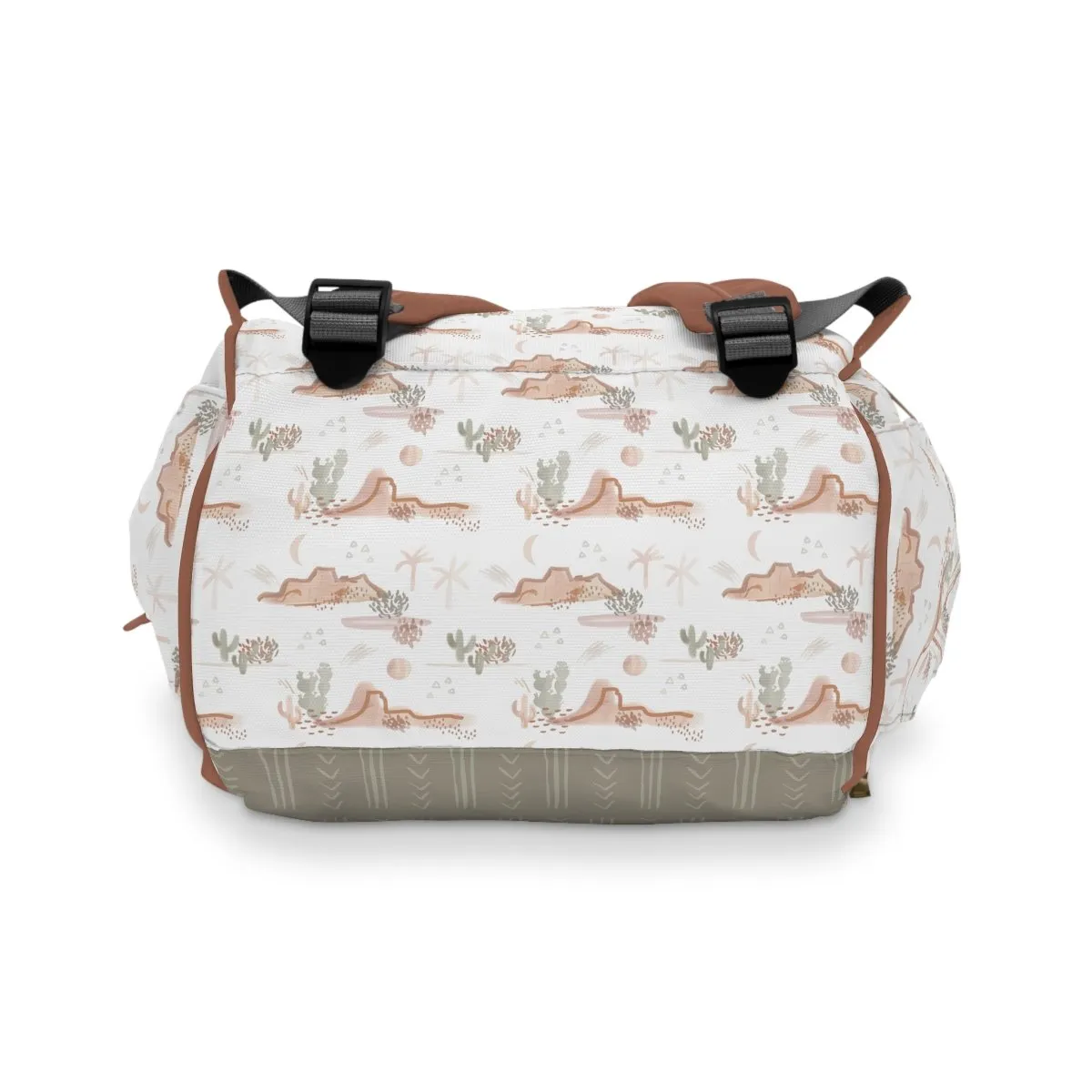 Boho Desert Personalized Backpack Diaper Bag