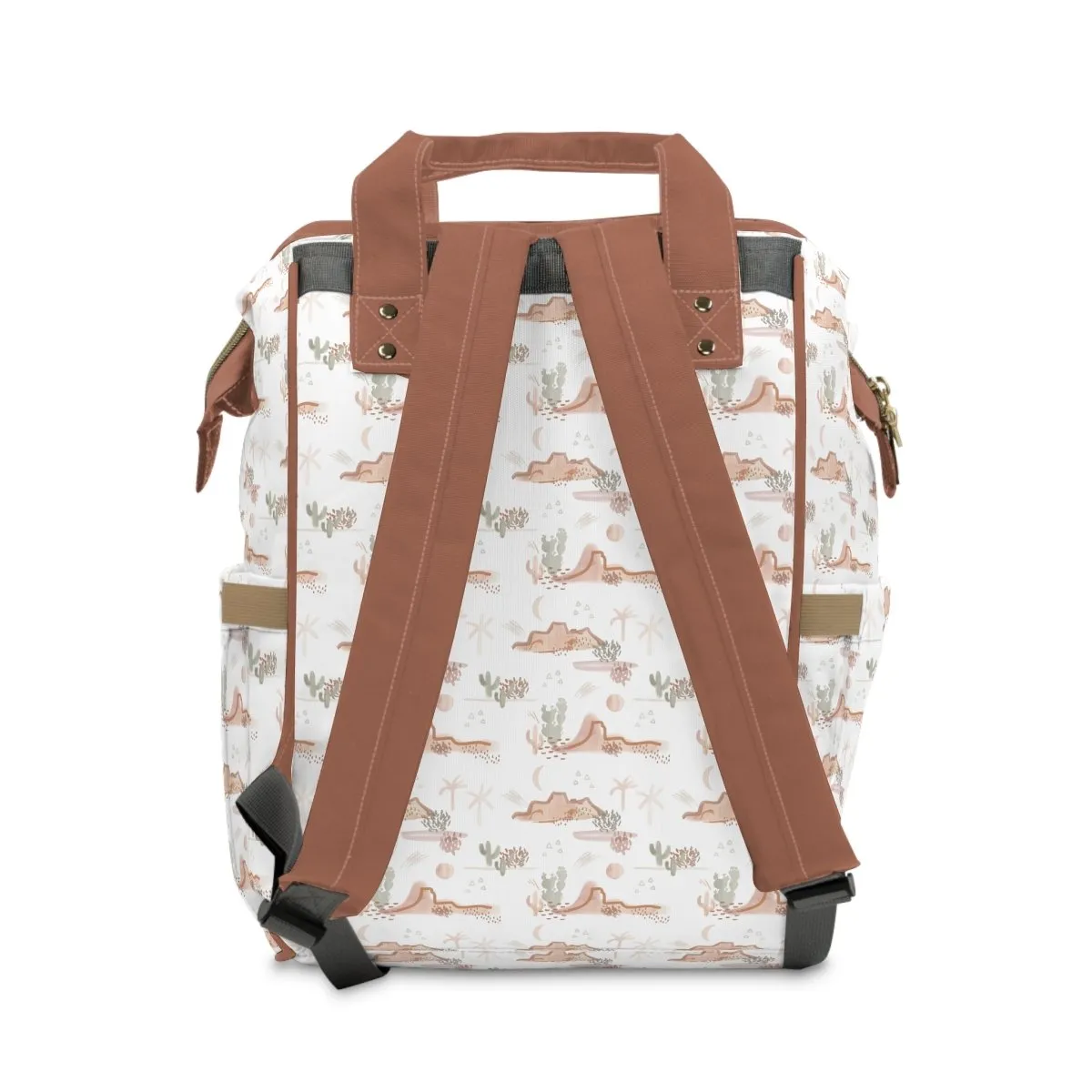 Boho Desert Personalized Backpack Diaper Bag