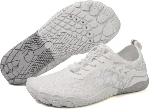 Breathable Barefoot Shoes for Women Men Breathable Waterproof Water Shoes, Lightweight Quick Dry Minimalist Footwear Zero Drop Trail Running Boots Footwear with Non-Slip Sole & Wide Toe Box