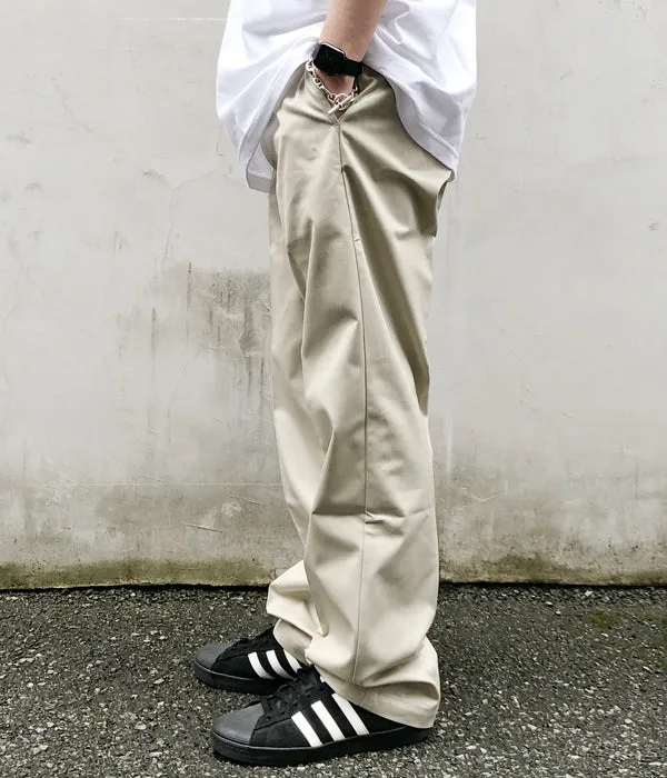 DESCENDANT/DW-19 TC TWILL WORK TROUSERS ANTISTATIC (BEIGE)