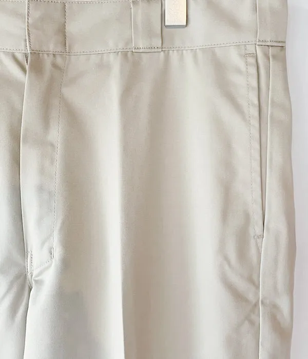 DESCENDANT/DW-19 TC TWILL WORK TROUSERS ANTISTATIC (BEIGE)