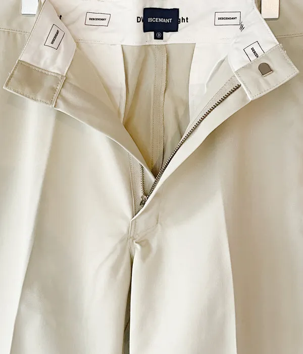 DESCENDANT/DW-19 TC TWILL WORK TROUSERS ANTISTATIC (BEIGE)