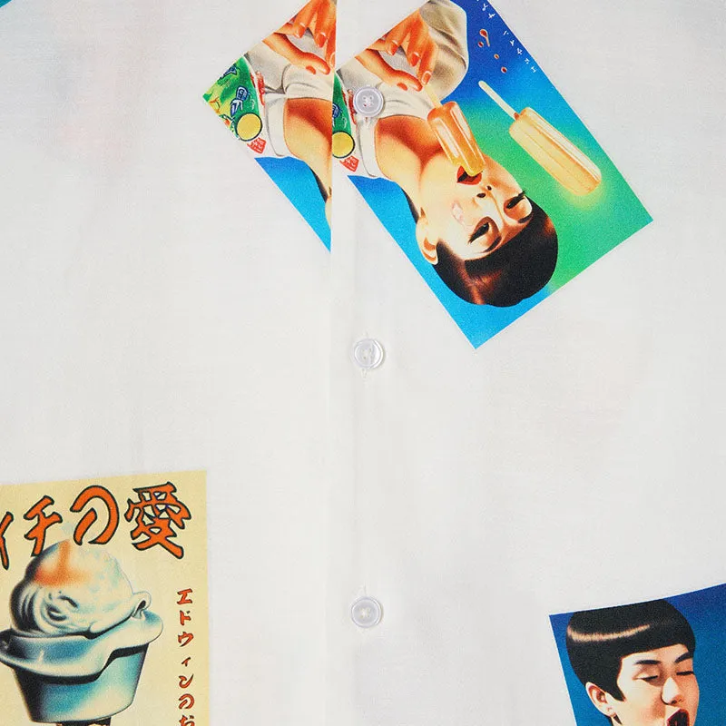 EDWIN AISUKURIMU SHIRT SS