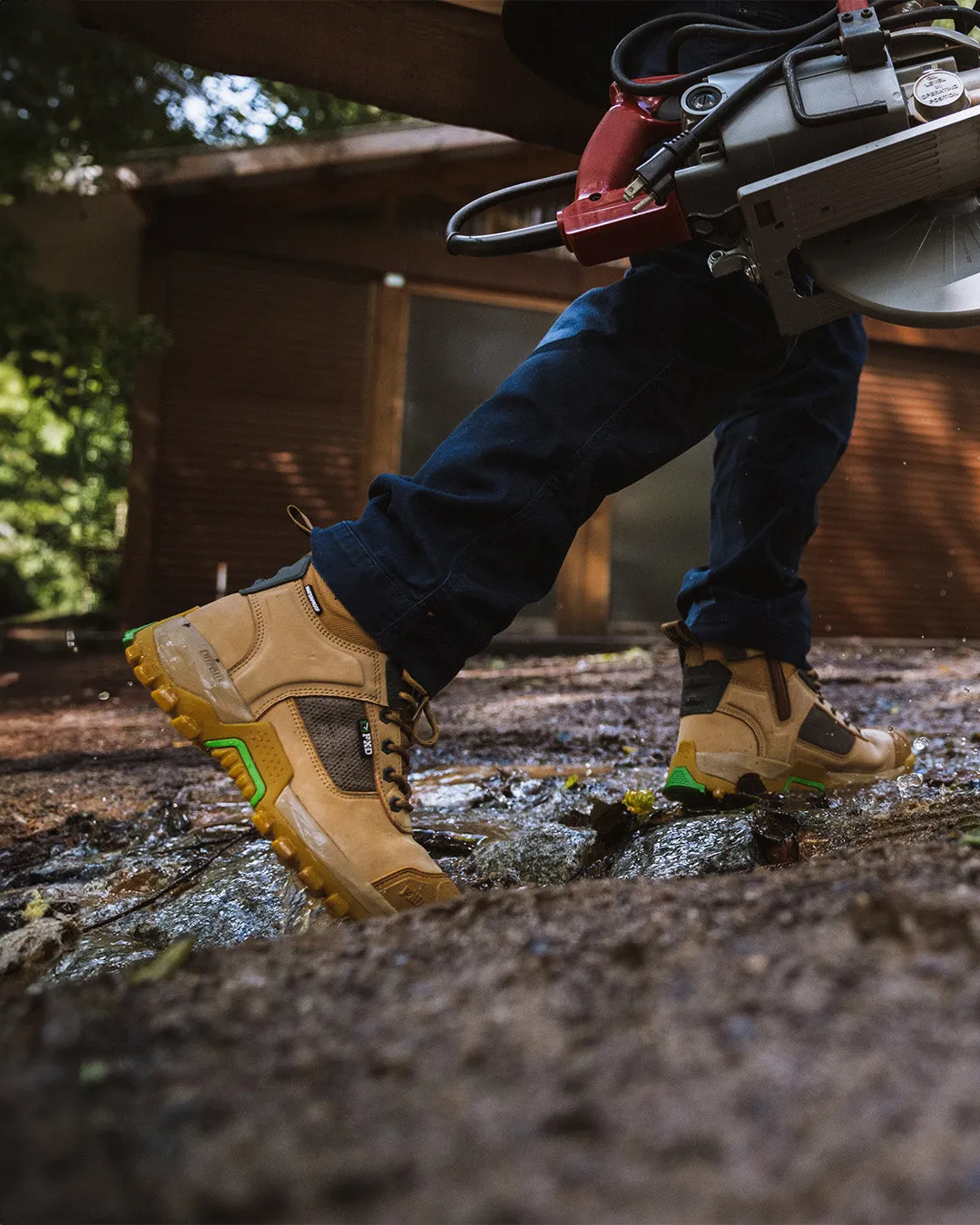 FXD WB-1WP Waterproof Composite Toe Zip Side Safety Boot