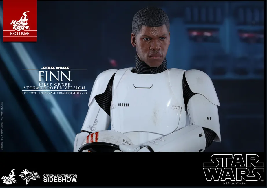 HOT TOYS STAR WARS EPISODE VI THE FORCE AWAKENS FINN FIRST ORDER STORM TROOPER EXCLUSIVE- MMS367