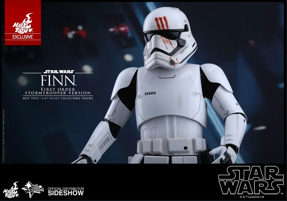 HOT TOYS STAR WARS EPISODE VI THE FORCE AWAKENS FINN FIRST ORDER STORM TROOPER EXCLUSIVE- MMS367