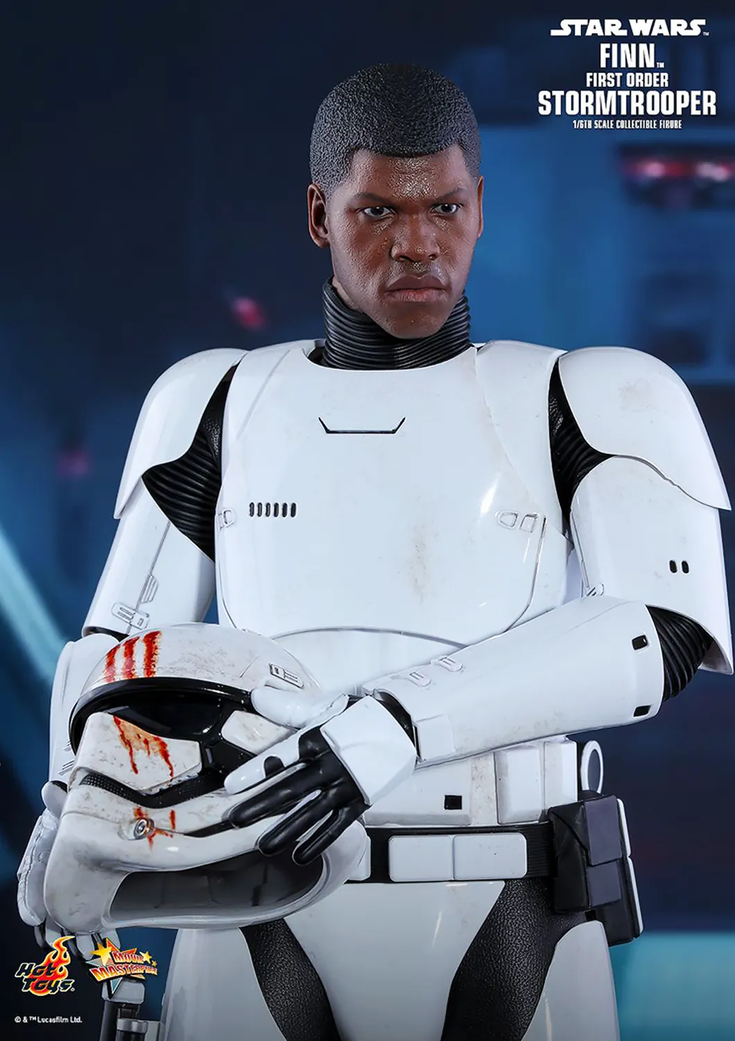 HOT TOYS STAR WARS EPISODE VI THE FORCE AWAKENS FINN FIRST ORDER STORM TROOPER EXCLUSIVE- MMS367