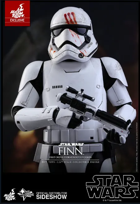 HOT TOYS STAR WARS EPISODE VI THE FORCE AWAKENS FINN FIRST ORDER STORM TROOPER EXCLUSIVE- MMS367