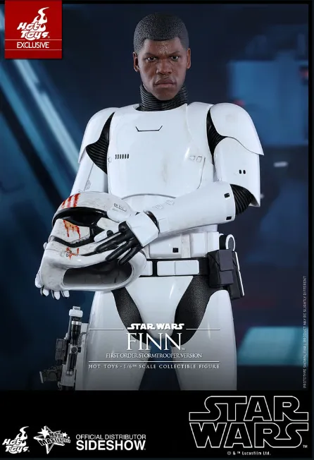 HOT TOYS STAR WARS EPISODE VI THE FORCE AWAKENS FINN FIRST ORDER STORM TROOPER EXCLUSIVE- MMS367