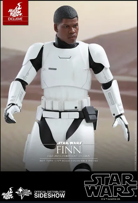 HOT TOYS STAR WARS EPISODE VI THE FORCE AWAKENS FINN FIRST ORDER STORM TROOPER EXCLUSIVE- MMS367