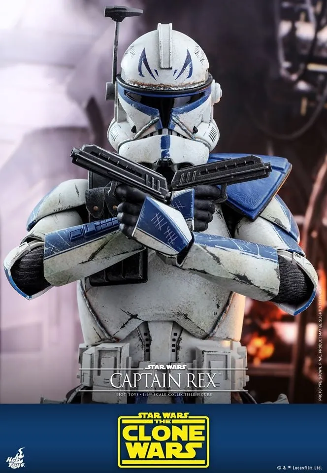 Hot Toys - TMS018 - Star Wars: The Clone Wars - 1/6 Captain Rex Collectible Figure