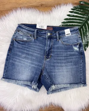 Judy Blue REG/CURVY Vintage Wash Shorts