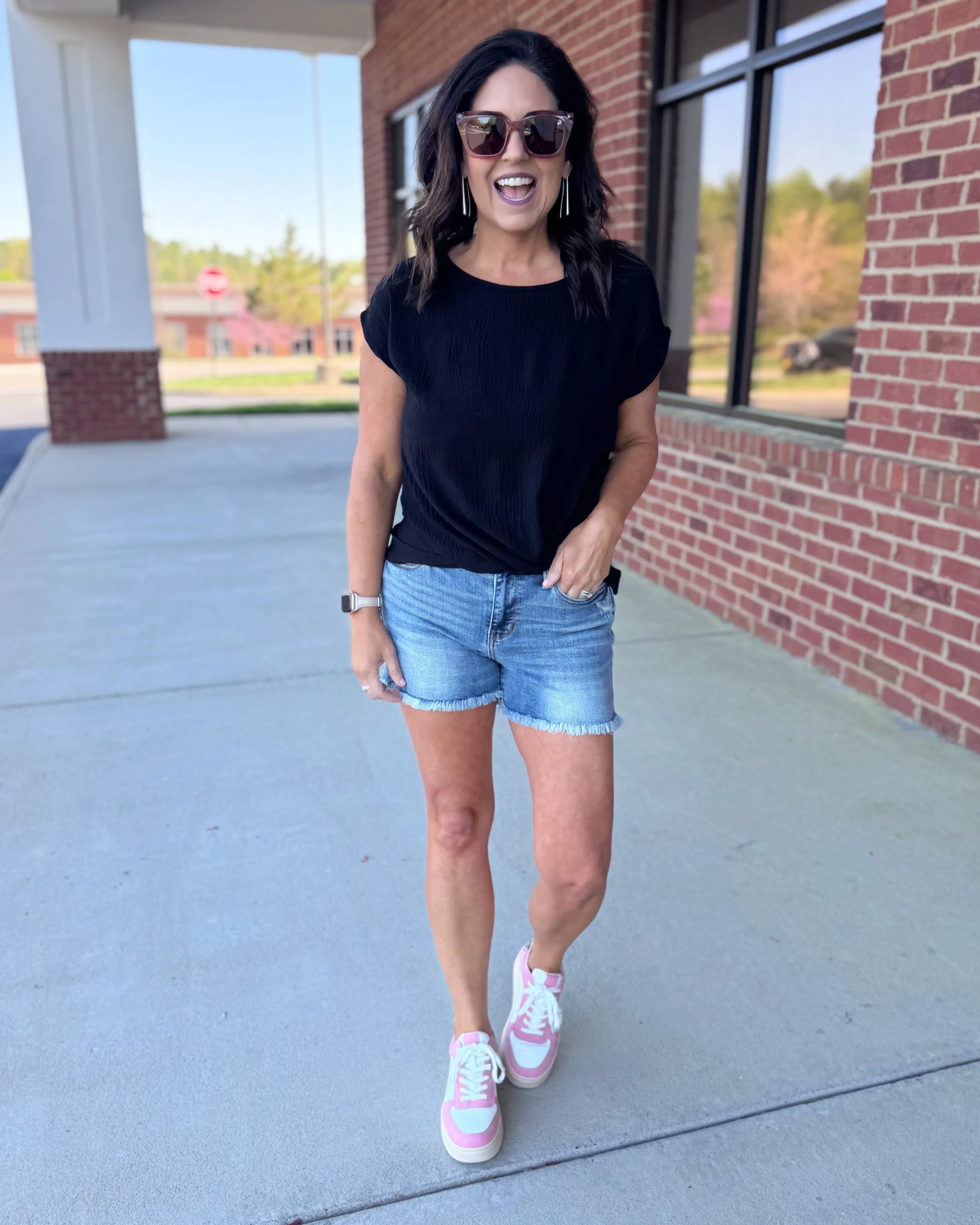 Judy Blue REG/CURVY Vintage Wash Shorts