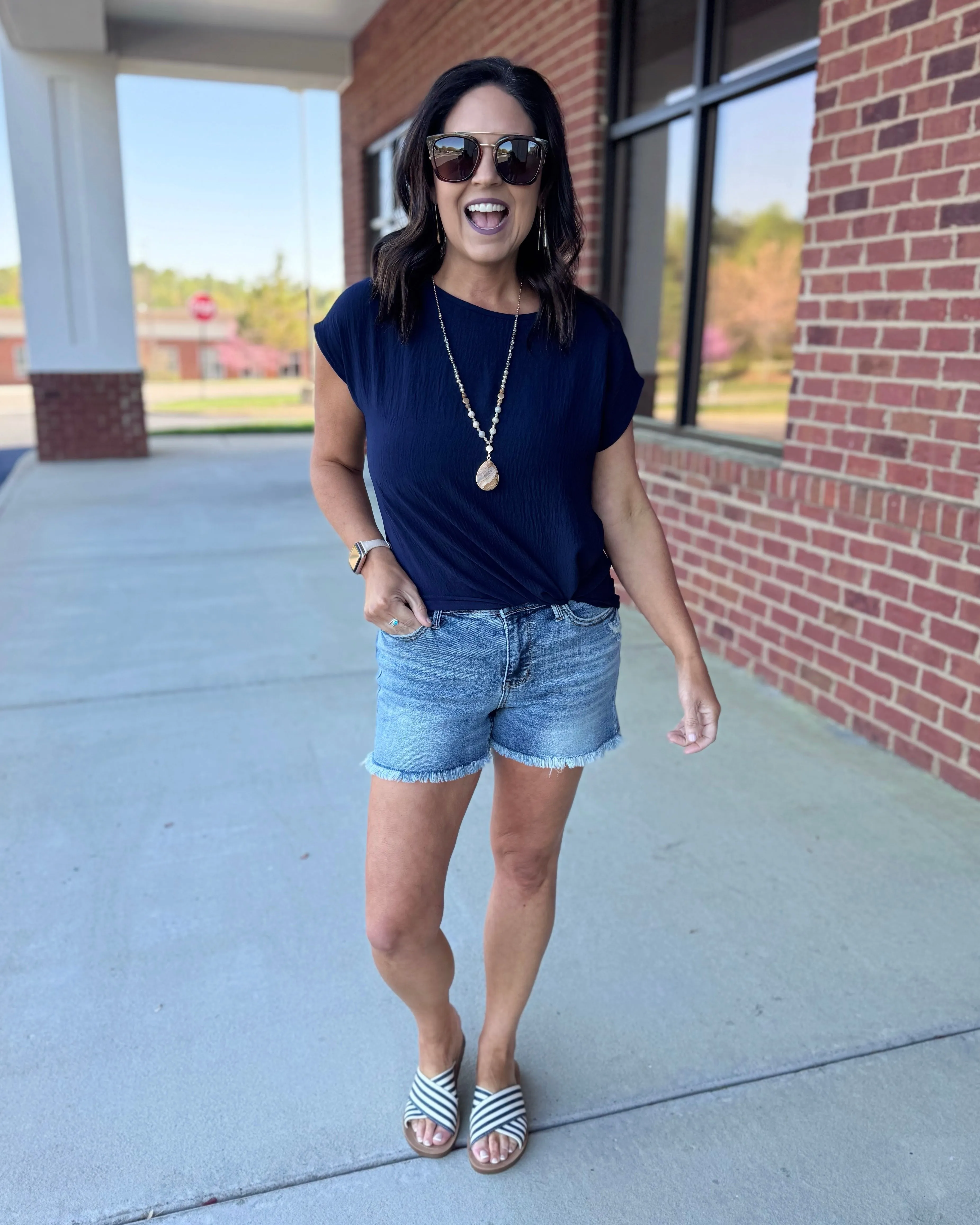 Judy Blue REG/CURVY Vintage Wash Shorts