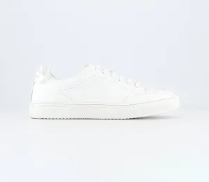 Mens Office Caden Lace Up Trainers White