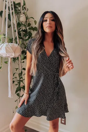Mona Lisa Floral Wrap Dress