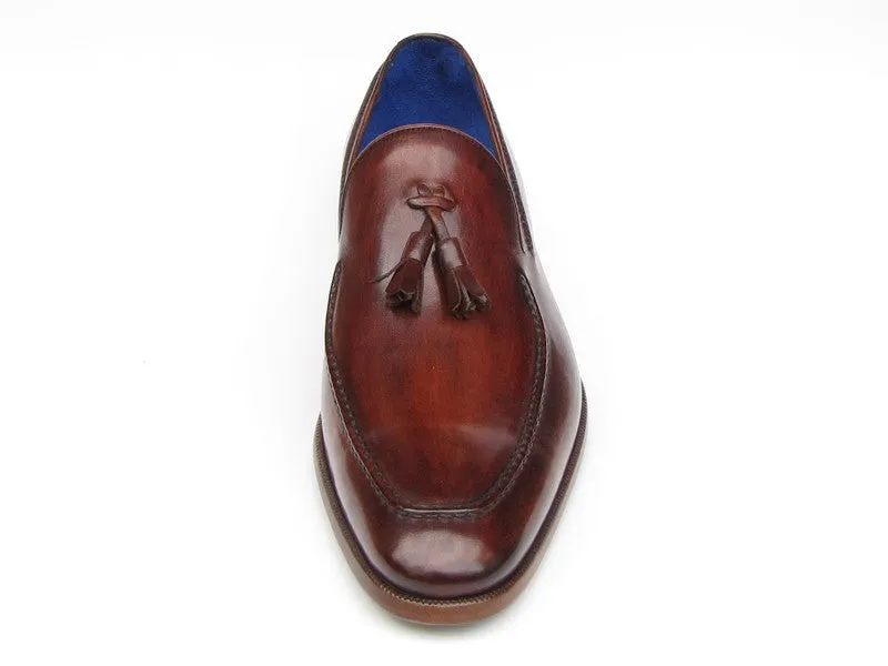 Paul Parkman Men's Brown Tassel Loafers