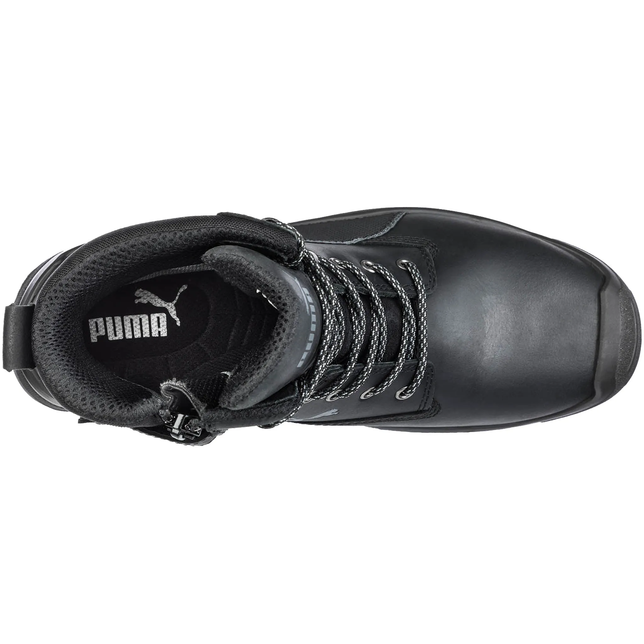 Puma Women's 630675 Conquest 7" Black Waterproof Composite Safety Toe Work Boots