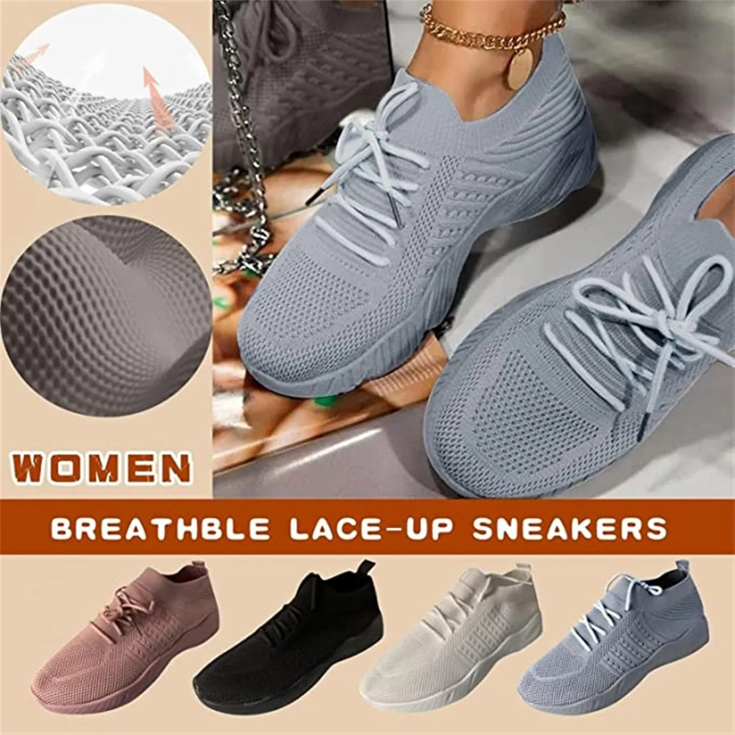 Sneakers For Women Trendy 2025 Slip On Walking Shoes Casual Athletic Gym Comfort Fashion Tennis Running Sneakers 2025