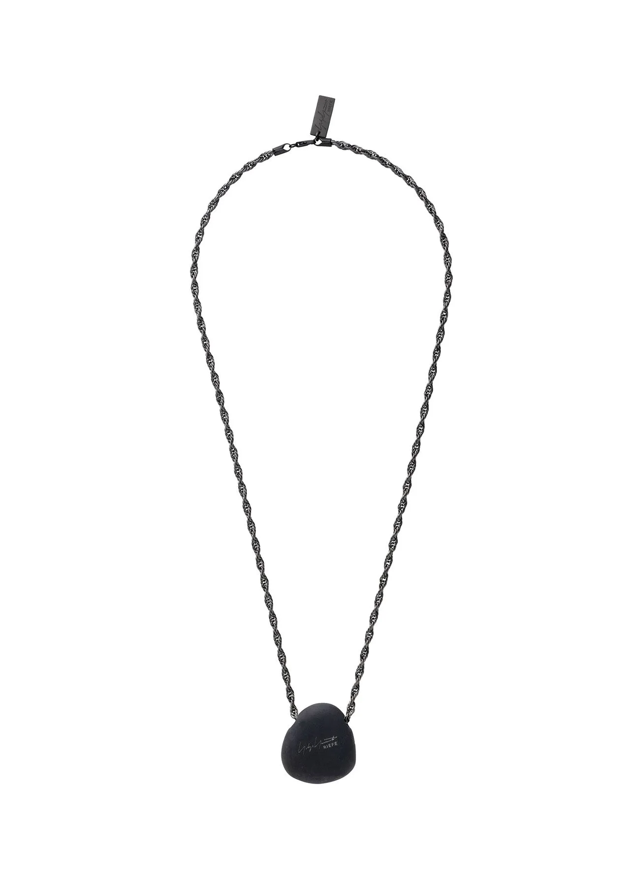 STONE/BRASS NOMAD NECKLACE A
