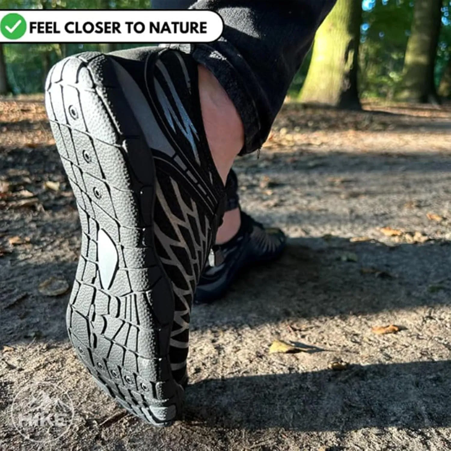 StoneLiquid Outlivia Barefoot Shoes, Hike Women Footwear Walking Shoes with Wide Toe Box