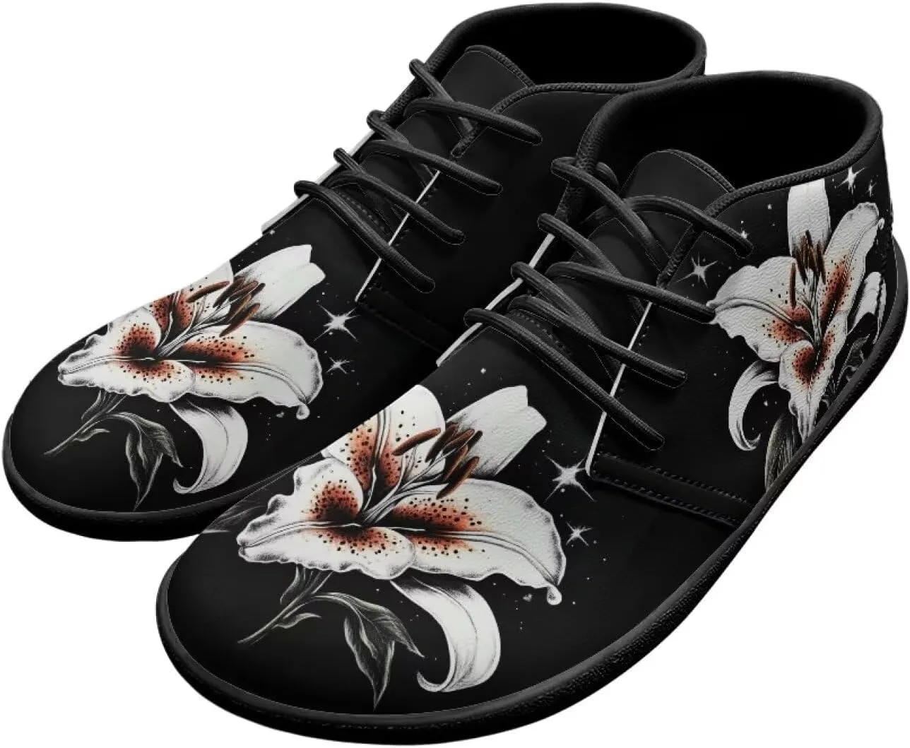 Womens Barefoot Shoes Leather Wide Toe Box Shoes for Women Waterproof Walking Shoes